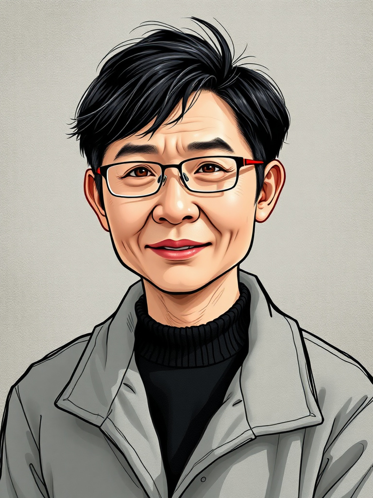 Portrait of manga author Lin Mò Yán